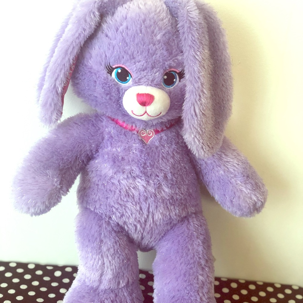Build A Bear Workshop Purple Rabbit